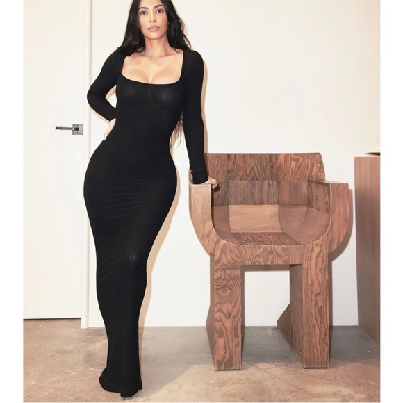 NWT SKIMS Soft Lounge Long Slip Dress - Picture 15 of 15